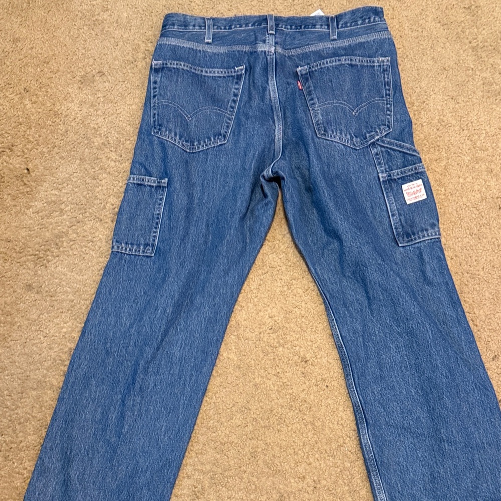 Levi 568 LOOSE STRAIGHT CARPENTER MEN'S JEANS 34x30